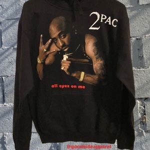 Tupac All eyes on my Hoodie